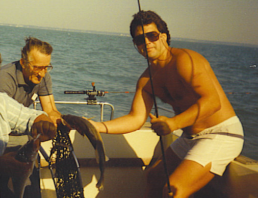 One of Tracy's great passions with Dad
